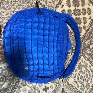 FP Movement by Free People Blue Quilted Tote
